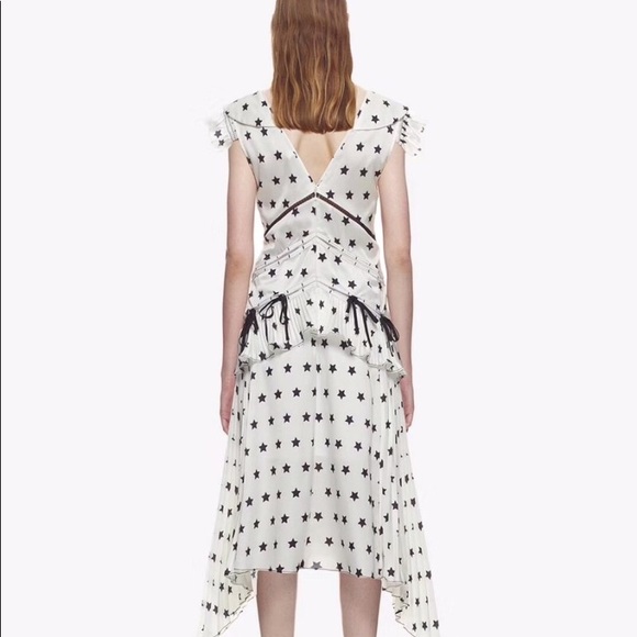 Self-portrait Printed Star Cocktail Dress - Picture 2 of 6